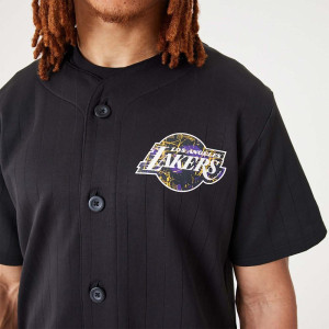 New Era NBA Los Angeles Lakers Infill Team Logo T-Shirt ''Black''