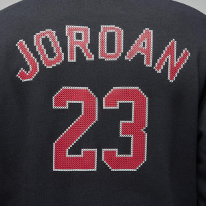 Air Jordan Essentials Holiday Fleece Hoodie ''Black'' 