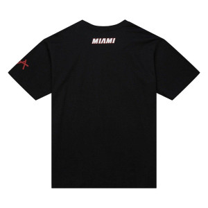 M&N NBA Miami Heat Heavyweight Premium Player T-Shirt ''Dwayne Wade''