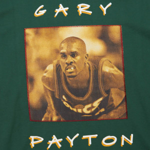 M&N NBA Seattle Supersonics Heavyweight Premium Player T-Shirt ''Gary Payton''