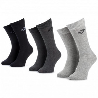 Converse Unisex Socks ''Black/Grey''
