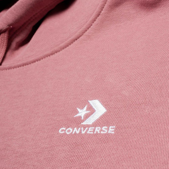 Converse Embroidered Star Chevron Colorblocked Women's Hoodie ''Pink Aura Multi''