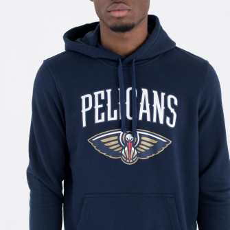 New Era New Orleans Pelicans Team Logo Hoodie ''Navy''