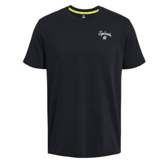 UA Curry Embroidered Splash T-Shirt ''Black''