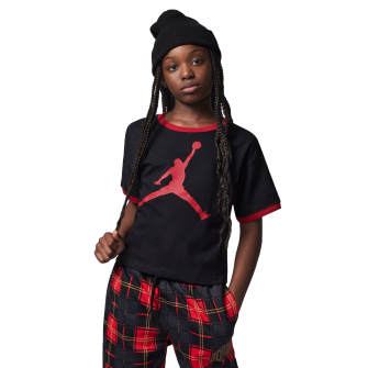 Air Jordan Essentials Ringer Kids T-Shirt ''Black''