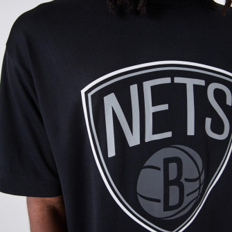 New Era NBA Brooklyn Nets Outline Mesh T-Shirt ''Black''