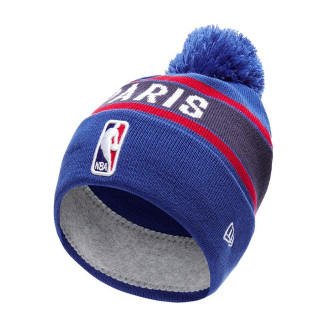 New Era NBA Paris Games Knit Beanie Hat ''Blue''