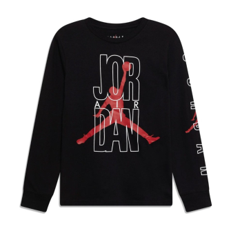 Air Jordan Jumpman Graphic Kids Shirt ''Black''