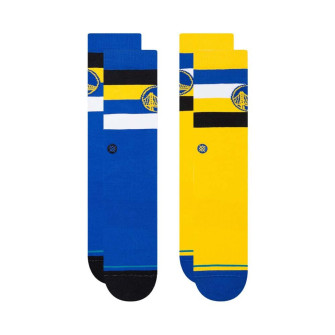 Stance x NBA Golden State Warriors 2-Pack Socks ''Blue/Yellow''