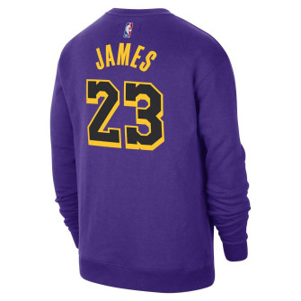 Air Jordan NBA Courtside Statement Edition Los Angeles Lakers LeBron James Sweatshirt ''Field Purple''