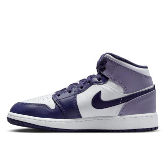 Air Jordan 1 Mid Kids Shoes ''Sky J Purple'' (GS)