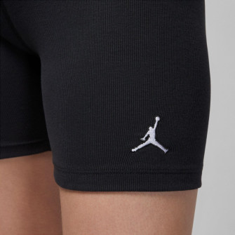 Air Jordan Women's Ribbed Bike Shorts ''Black''