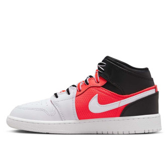Air Jordan 1 Mid Kids Shoes ''Infrared 23'' (GS)
