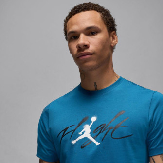 Air Jordan Jumpman Flight Graphic T-Shirt ''Industrial Blue''