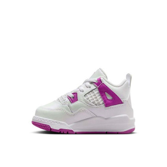 Air Jordan 4 Retro Kids Shoes ''Hyper Violet'' (TD)