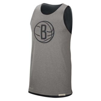 Nike NBA Brooklyn Nets Reversible Jersey ''Black/Grey''