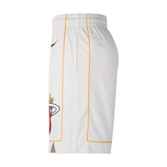 Nike NBA Miami Heat City Edition Shorts ''White''