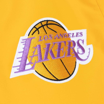 M&N NBA Los Angeles Lakers Paintbrush Warmup Kids Pants ''Yellow''