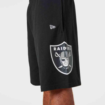 New Era Washed Team Logo Las Vegas Raiders Shorts ''Black''
