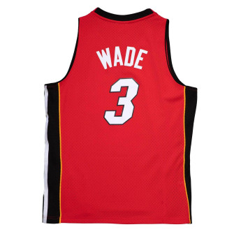 M&N NBA Miami Heat Alternate 2005-06 Swingman Jersey ''Dwyane Wade''