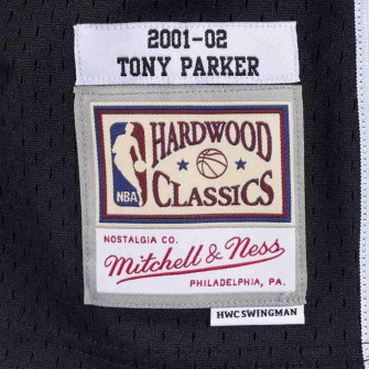 M&N Swingman San Antonio Spurs Tony Parker 2001-02 Jersey ''Black''