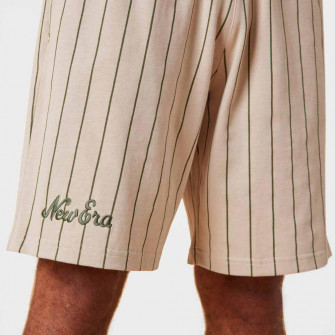 New Era Pinstripe Shorts ''Cream''