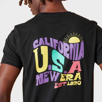 New Era Summer Vibes Graphic T-Shirt ''Black''
