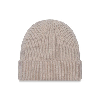 New Era Wool Cuff Knit Beanie Hat ''Cream''