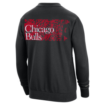 Nike NBA Chicago Bulls Standard Issue Dri-FIT Sweatshirt ''Black''