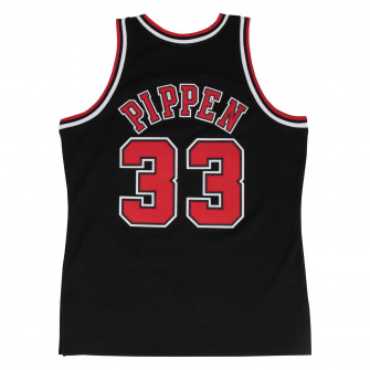 M&N Swingman Chicago Bulls Alternate 1997-98 Scottie Pippen Jersey ''Black''