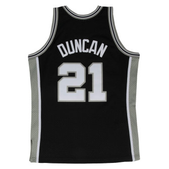 M&N NBA San Antonio Spurs 1998-99 Road Swingman Jersey ''Tim Duncan''