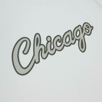 M&N NBA Chicago Bulls Cream T-Shirt ''Off White''