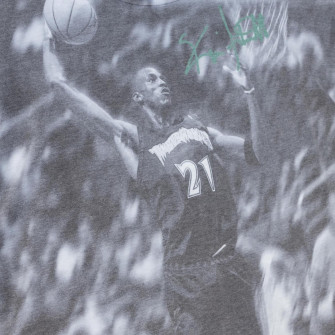 M&N NBA Minnesota Timberwolves Kevin Garnett  Above the Rim T-Shirt ''Grey''