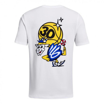 UA Curry Dub Nation Graphic T-Shirt ''White''