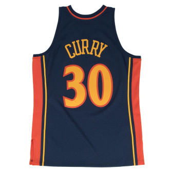 M&N NBA Golden State Warriors 2009-10 Road Swingman Jersey ''Stephen Curry''