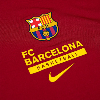 Nike Team FC Barcelona Basketball T-Shirt ''Noble Red''