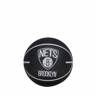 Wilson NBA Brooklyn Nets Dribbler Mini Bounce Ball ''Black''