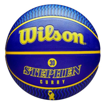 Wilson NBA Stephen Curry Icon Edition Basketball ''Blue'' (7)