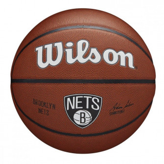 Wilson NBA Team Composite Indoor/Outdoor Basketball ''Nets'' (7)