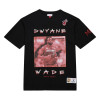 M&N NBA Miami Heat Heavyweight Premium Player T-Shirt ''Dwayne Wade''