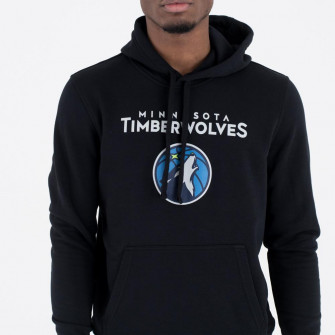 New Era Minnesota Timberwolves Team Logo Hoodie ''Black''