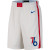 Nike NBA Philadelphia 76ers City Edition Swingman Shorts ''White''