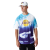 New Era NBA Los Angeles Lakers Sky All Over Print Oversized T-Shirt ''Blue''