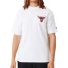 New Era NBA Chicago Bulls Team Logo T-Shirt ''White''