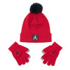 Air Jordan Offset Air Patch Beanie Kids Set ''Red''