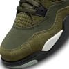 Air Jordan 4 Retro SE Craft Kids Shoes ''Medium Olive'' (PS)