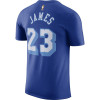 Nike NBA LeBron James Los Angeles Lakers Classic Edition T-Shirt ''Rush Blue''