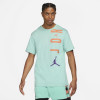 Air Jordan Air T-Shirt ''Light Dew/Atomic-Orange/Wild Berry''