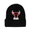 M&N NBA Chicago Bulls Chenille Logo Cuff Knit Hat ''Black''