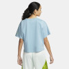 Nike Dri-FIT Cut-Off Crew Neck Women's T-Shirt ''Worn Blue''